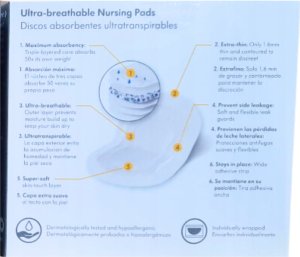 Medela 5881 WKŁADKI LAKTACYJNE ODDYCHAJĄCE 60SZT 2