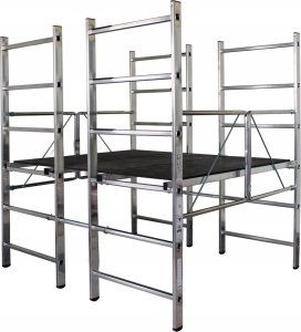 Krause KRAUSE CORDA DOUBLE FOLDABLE SCAFFOLDING, working height 2.8 m 1