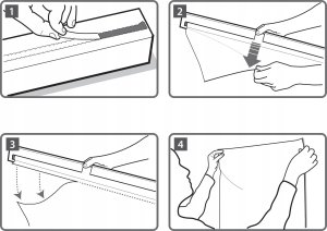 Nobo Nobo Instant Whiteboard Dry-Erase Sheets White 25x Sheets 600x800mm Per Roll, 600 x 800 mm, White, 25 pc(s), Germany, 62 mm, 120 mm 5