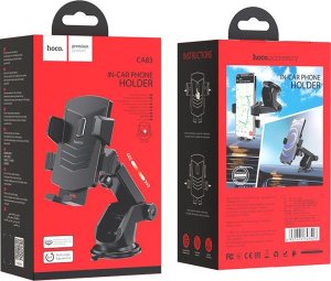 Hoco HOCO UCHWYT SAMOCHODOWY DO DESKI / SZYBY DAVID CA83 CZARNY 9
