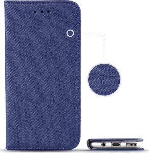 nemo Etui MOTOROLA MOTO G34 5G Portfel z Klapką Flip Magnet granatowe 5