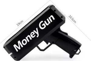 ProNice Pistolet Broń Strzelanie Plik Pieniędzy Banknoty Spust Dla Małego Bogacza 4