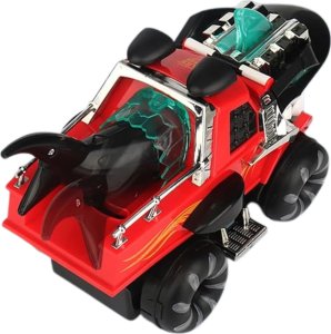 ProNice Interaktywny Rekin Samochód Terenowy Auto Dla Dzieci Światełka Dźwięki 4