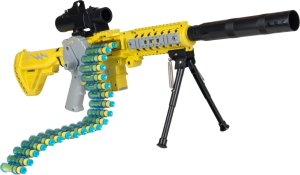 Ciuciubabka Pistolet Szturmowy Nacieracz Na Akumulator Magazynek Strzałki Piankowe 2