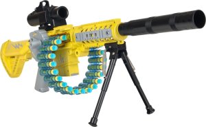 Ciuciubabka Pistolet Szturmowy Nacieracz Na Akumulator Magazynek Strzałki Piankowe 3