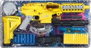 Ciuciubabka Pistolet Szturmowy Nacieracz Na Akumulator Magazynek Strzałki Piankowe 9