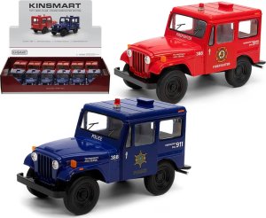 Figurka Trifox 1971 JEEP DJ-5B POLICJA/STRAŻ 1:26 1