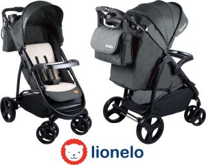 Wózek Lionelo Wózek spacerowy Elise dark grey 3