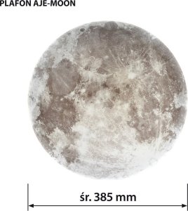 Lampa sufitowa Activejet Plafon sufitowy LED Activejet AJE-MOON 24W 6
