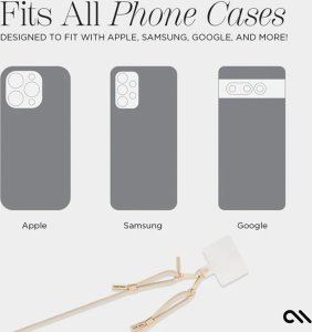 Case-Mate Case-Mate Phone Crossbody Rope - Pasek na ramię do telefonu (Beige) 9