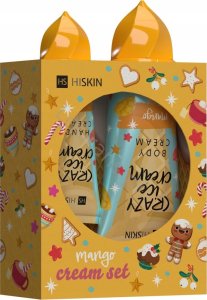 Alkotest HISKIN_SET Crazy Ice Cream krem do rąk Mango 60ml + krem do ciała Mango 200ml 1