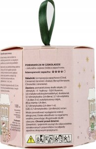 HiSkin HISKIN_Świeca sojowa Pomarańcza w Czekoladzie 100g 3