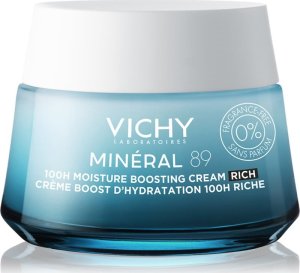 Vichy Mineral 89 Bogaty krem nawilżający do twarzy 50ml 1