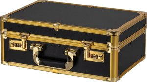 Activeshop Walizka fryzjerska barberska złoto czarna 2