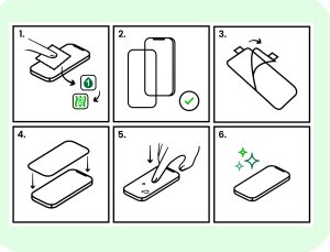 Hello Case Szkło Hybrydowe do Apple iPhone 16 (szybka 9H, pełne 5D, ochronne, folia) 13