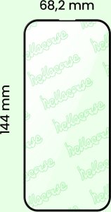 Hello Case Szkło Hybrydowe do Apple iPhone 16 (szybka 9H, pełne 5D, ochronne, folia) 5