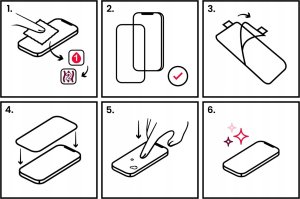 Hello Case Szkło Hartowane PREMIUM Do Samsung Galaxy Flip6 (Na cały ekran, Ochronne) 7