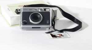 Pokrowiec LoveInstant Futerał Etui Pokrowiec Case Torba Osłona do Fuji FujiFilm INSTAX Mini EVO / Przezroczysty 11
