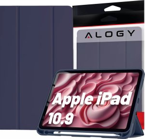 Etui na tablet Alogy Etui do Apple iPad 10gen. 10.9" 2022 obudowa na tablet Alogy Smart Case Pencil Holder Granatowe 1