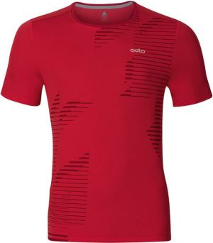 Odlo Koszulka męska T-shirt s/s crew neck GEORGE czerwona r. L (221802) 1