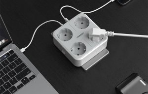 Tessan Gniazdko ścienne Tessan TS-302-DE-C 4