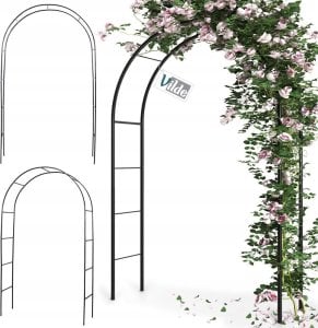 Vilde Pergola ogrodowa metalowa 145x235 cm 1