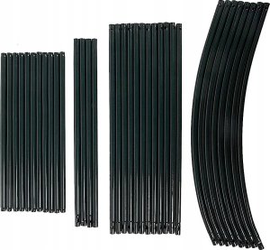 Vilde Pergola ogrodowa, metalowa, 145x235cm, czarna 5