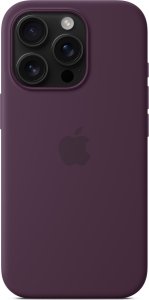 Apple Apple iPhone 16 Pro Silikoninis dėklas with MagSafe - Plum 2