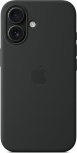 Apple Apple iPhone 16 Silikoninis dėklas with MagSafe - Black 3