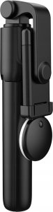 Selfie stick Hurtel Selfie stick WR1YXS teleskopowy tripod 0.71m z okrągłą lampą - czarny 6