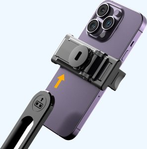 Selfie stick Hurtel Selfie stick WC1Y3S teleskopowy tripod 1.3m z uchwytem na telefon - czarny 14