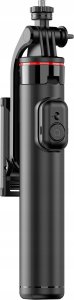 Selfie stick Hurtel Selfie stick WC1Y3S teleskopowy tripod 1.3m z uchwytem na telefon - czarny 4