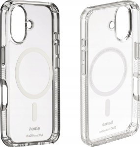 Hama EXTREME PROTECT MAGCASE D3O FUTERAŁ GSM DLA IPHONE 16, PRZEŹROCZYSTY 1