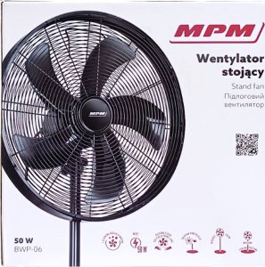 Wentylator mPTech Wiatrak - Wentylator podłogowy MPM BWP-06 - 50W 6