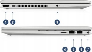 Laptop Compaq Laptop 2w1 HP 14 x360 i5 10rdz 1TB SSD FHD W11 PRO 60V06UA 15