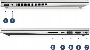 Laptop Compaq Laptop 2w1 HP 14 x360 i5 10rdz 1TB SSD FHD W11 PRO 60V06UA 7