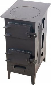 TopStoc Piec Piecyk SZAMOTOWY Koza ZEUS + ZESTAW RUR ATEST POLSKA produkcja 2