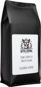 Kawa ziarnista Royal Aroma Coffee Kawa Ziarnista 1kg Kolumbia Supremo 100% ARABICA Świeżo Palona Royal Aroma Coffee 1