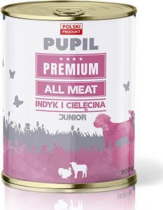 Pupil Premium Karma mokra dla psa PUPIL Premium All Meat JUNIOR indyk i cielęcina 800 g 1