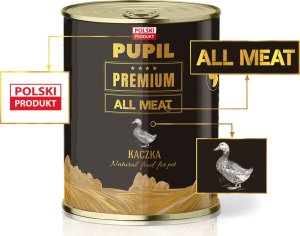 Pupil Premium Karma mokra dla psa PUPIL Premium All Meat GOLD kaczka 800 g 2
