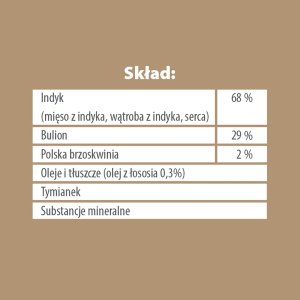 Pupil Premium Karma mokra dla psa PUPIL Premium All Meat GOLD indyk 800 g 3