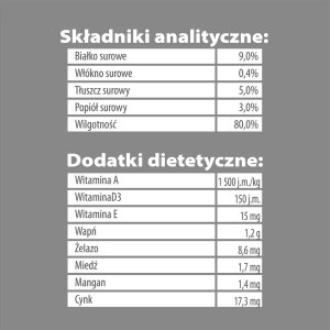 Pupil Premium Karma mokra dla psa PUPIL Premium bogata w wołowinę z sercami 415 g 3