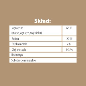 Pupil Premium Karma mokra dla psa PUPIL Premium All Meat GOLD JUNIOR jagnięcina 10 x 400 g 2