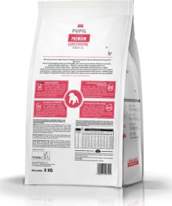Pupil Premium Karma sucha dla psa PUPIL Premium JUNIOR XL bogata w wołowinę 3 kg 3