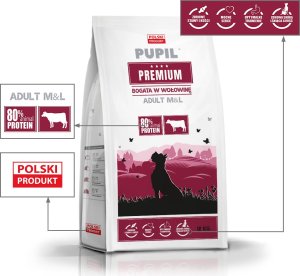 Pupil Premium Karma sucha dla psa PUPIL Premium M&L bogata w wołowinę 12 kg 4