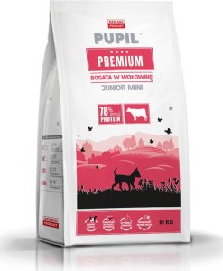 Pupil Premium Karma sucha dla psa PUPIL Premium JUNIOR MINI bogata w wołowinę 10 kg 1
