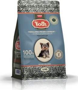 Folk Karma sucha dla psa FOLK MINI Podhalańska pieczeń z jagnięciny z dodatkiem przepiórki i pietruszki 1,6 kg 1