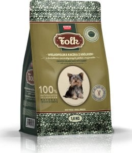 Folk Karma sucha dla psa FOLK MINI Wielkopolska kaczka z królikiem z dodatkiem jabłek i majeranku 5x1,6kg 2