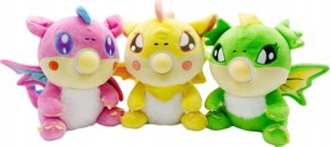 Epee Maskotka interaktywna Popiki Smoki, żółty smok 4