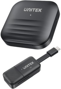 System przekazu sygnału AV Unitek Bezprzewodowy nadajnik HDMI zasięg do 50m, czarny (V1184A01) 2